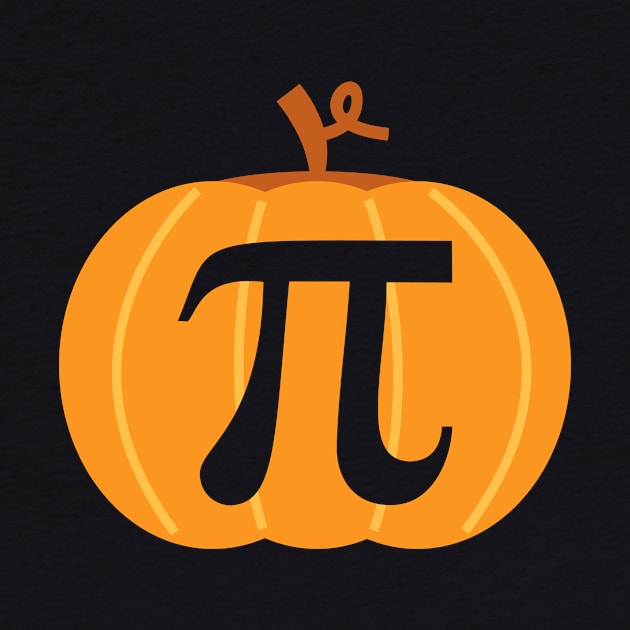 Funny Halloween Pumpkin Pi by JKFDesigns